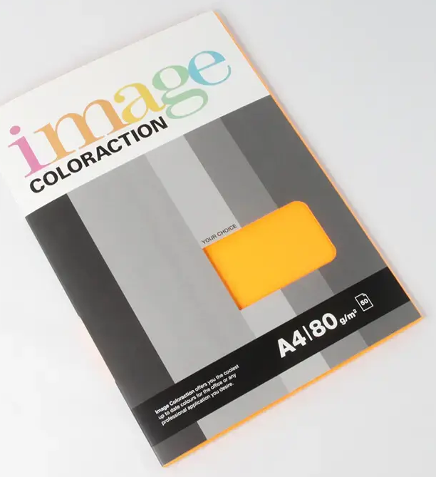 Krāsains papīrs IMAGE COLORACTION, A4, 80