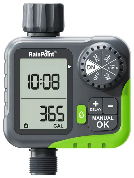 RainPoint ITV117 Irrigation Controller with Water