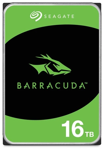 Seagate BarraCuda 16TB iekšējais cietais disks