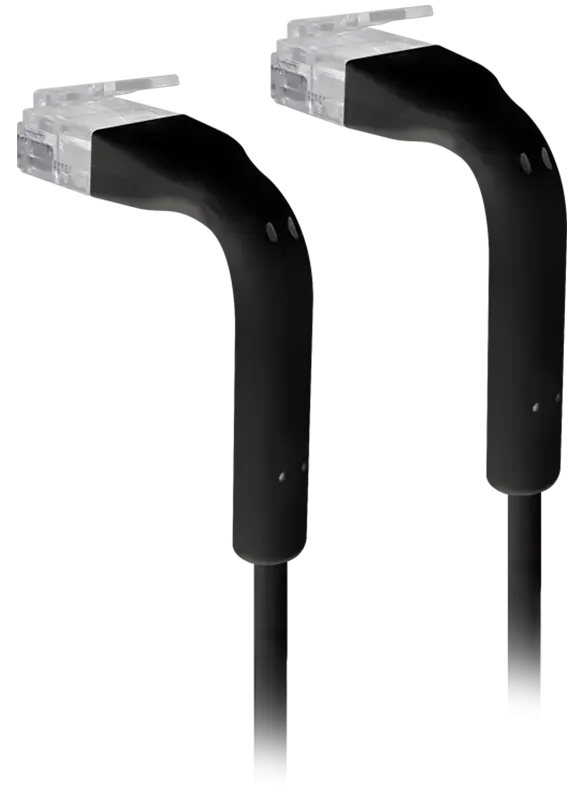 Ubiquiti U-Cable-Patch-2M-RJ45-BK Ultra-thin patch cable with