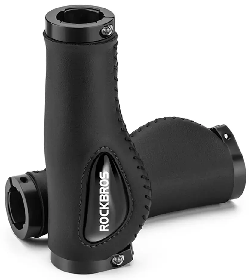 Rockbros 40720001001 Bike Grips Leather -