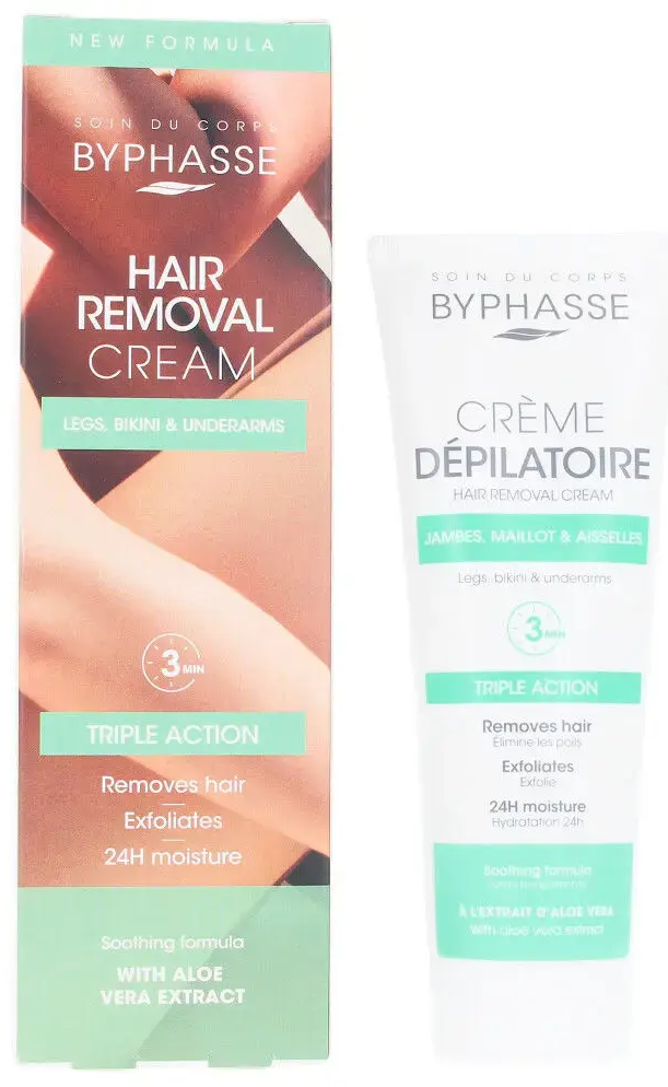 Byphasse, Byphasse, Aloe Vera, Depilācijas krēms