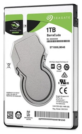 Cietais disks Seagate BarraCuda 1TB 2