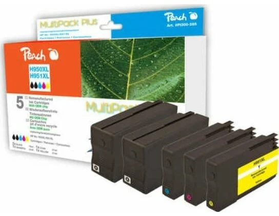 Tintes kasetne Peach HP 950XL 2xbk