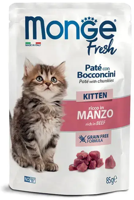 Monge Cat Fresh Pouch Kitten Pate