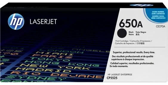 Toneris HP 650A Black Oriģināls (CE270A)