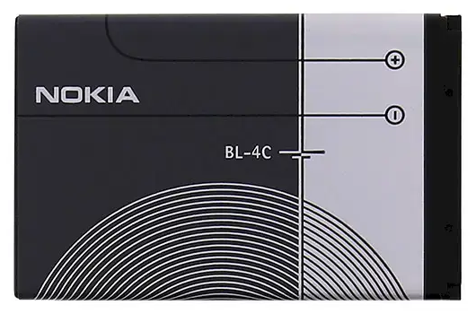 BL-4C Nokia battery 890mAh Li-Ion (Bulk)