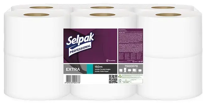 Tualetes papīrs SELPAK PRO, 2 slāņu