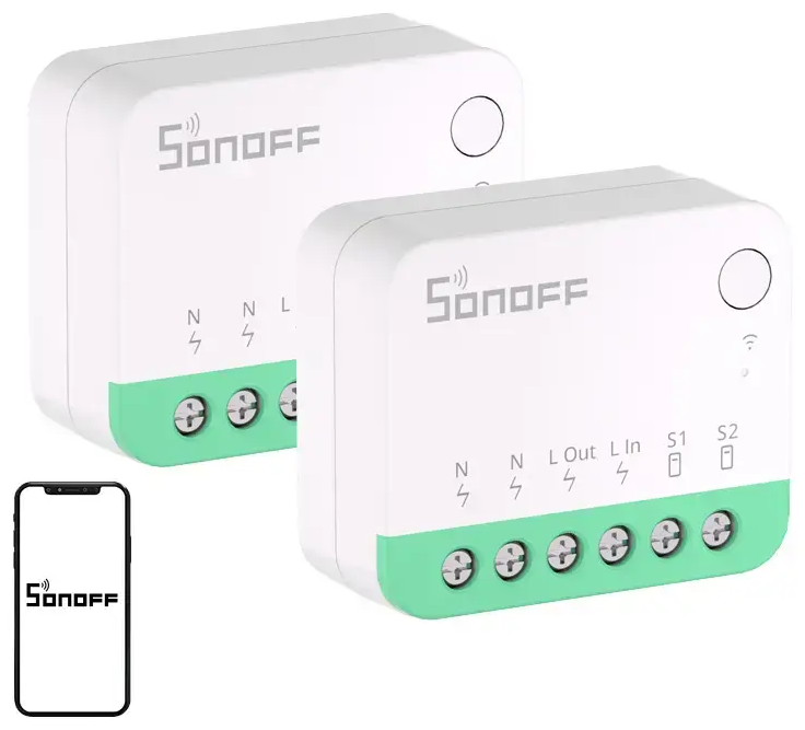 SONOFF MINIR4M (Extreme) Matter Switch, 2-Pack