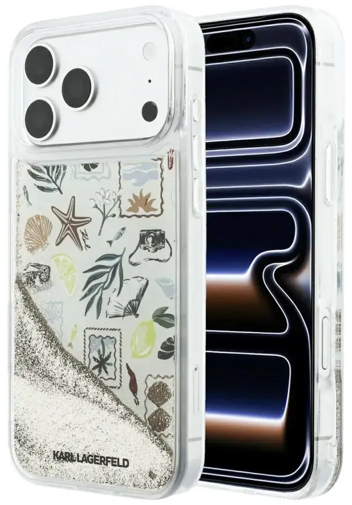 Case Karl Lagerfeld Liquid Glitter Beach