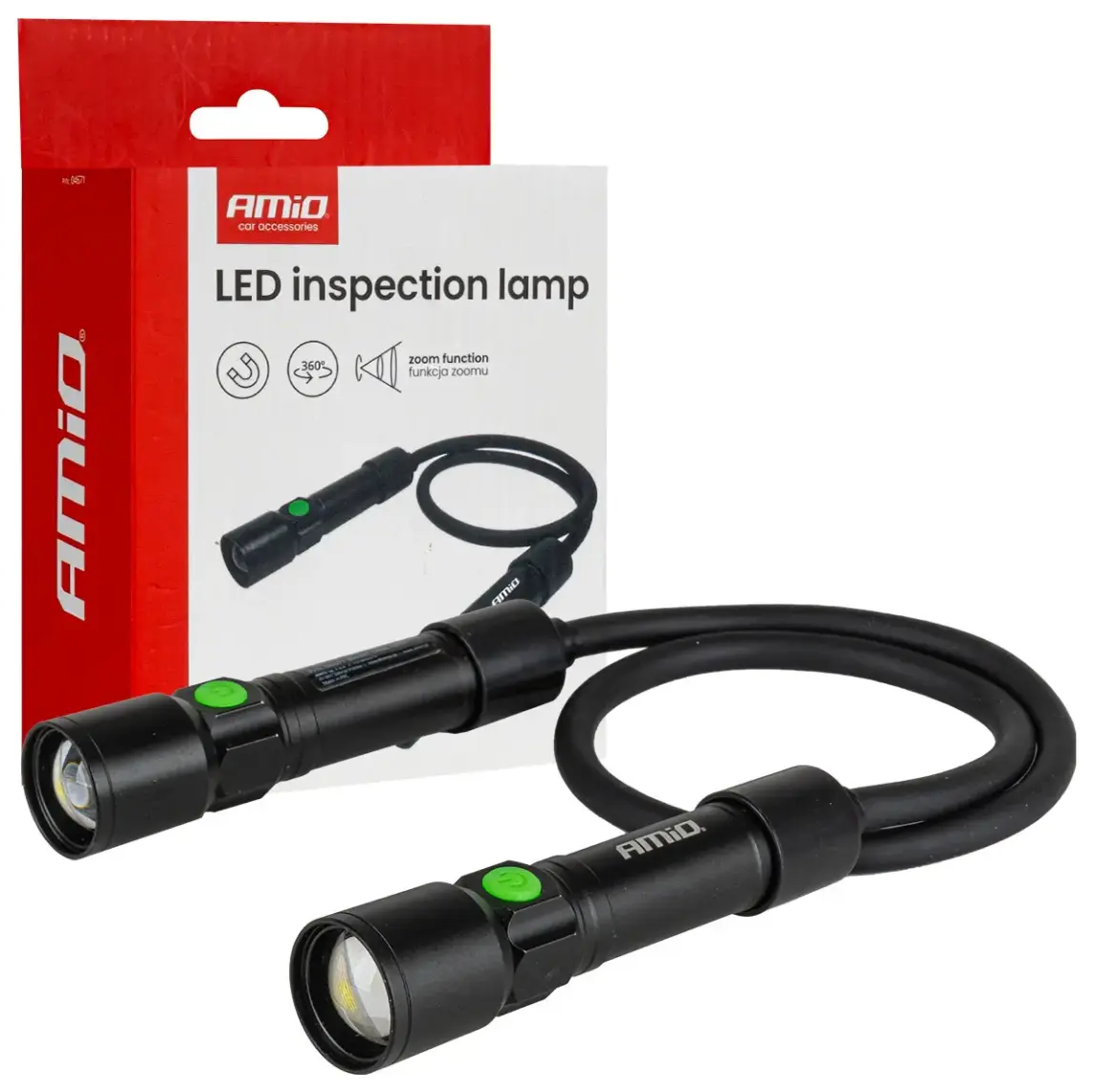 LED inspection lamp 2xP50 1000mAh (BATT)