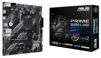 ASUS PRIME B550M-K B550MK ARGB Motherboard