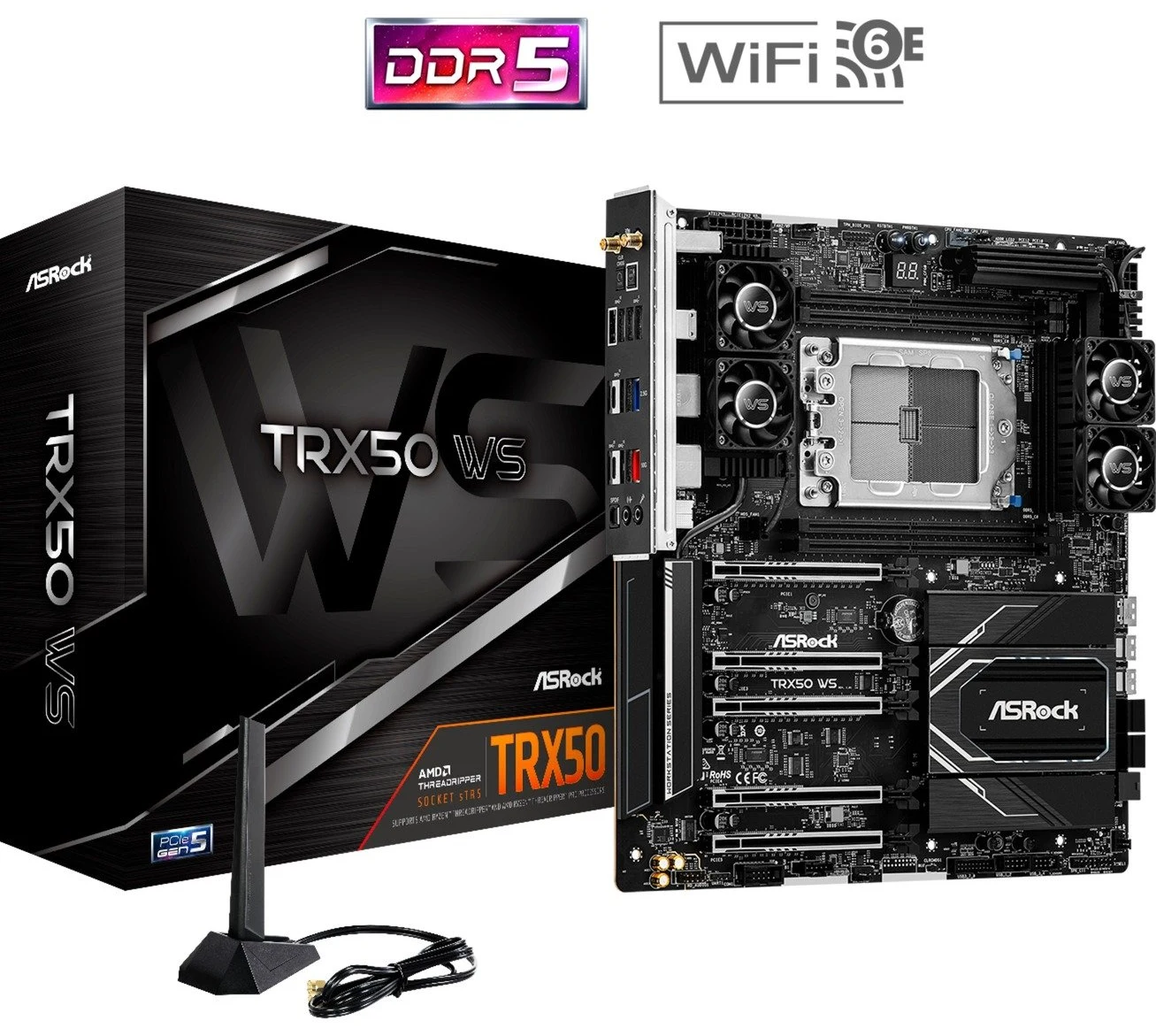 Mātesplate ASRock TRX50 WS