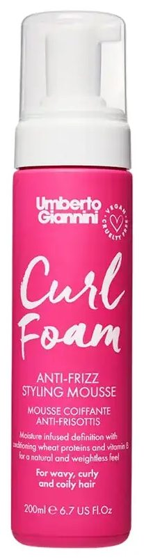 Umberto Giannini, Curl Foam, Natural Ingredients