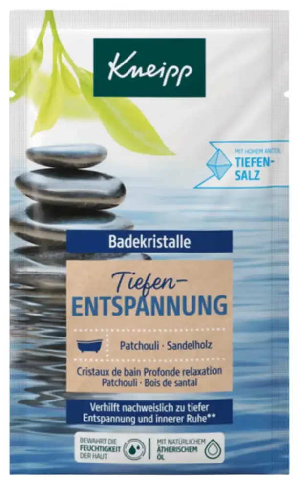 Kneipp, Deep Relaxation, relaksējošs, vannas sāls