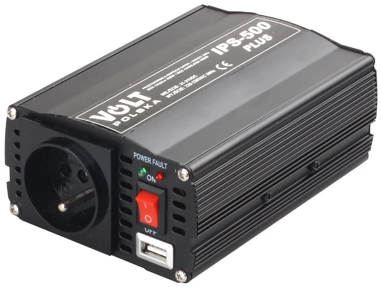 Pārvērstāja VOLT POLSKA IPS-500 PLUS 24V