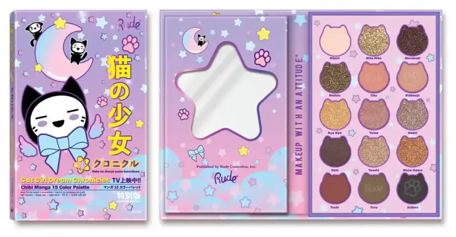 Rude Cosmetics, Dream Chronicles, Eyeshadow Palette
