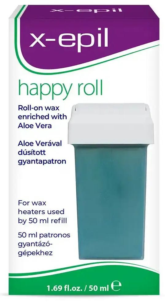 X-Epil, Happy Roll, Aloe Vera, Silky