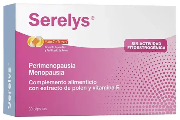 Serelys perimenopauzes un menopauzes kapsulas 30