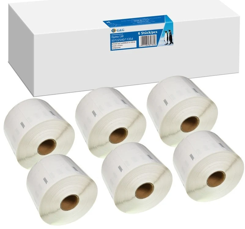 G&G etiķetes 6x 1.000 priekš