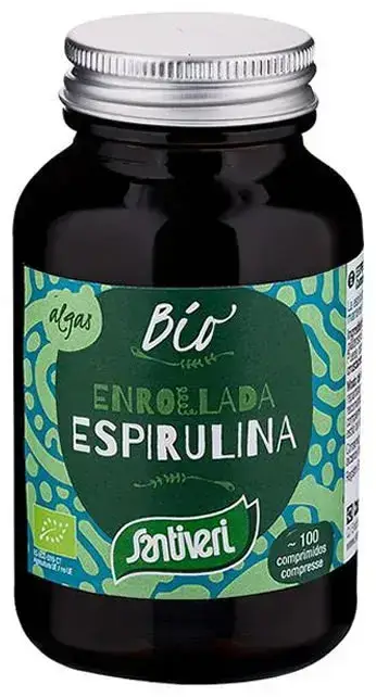Santiveri Organiskās Spirulīnas Aļģes 100 Tabletes