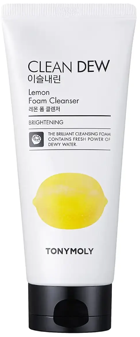 TONYMOLY, Clean Dew, Citrons, Gaišinošas, Attīrošas