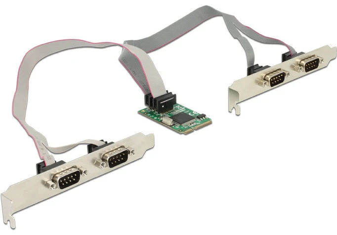 Kontrolieris Delock Mini PCI Expr karte