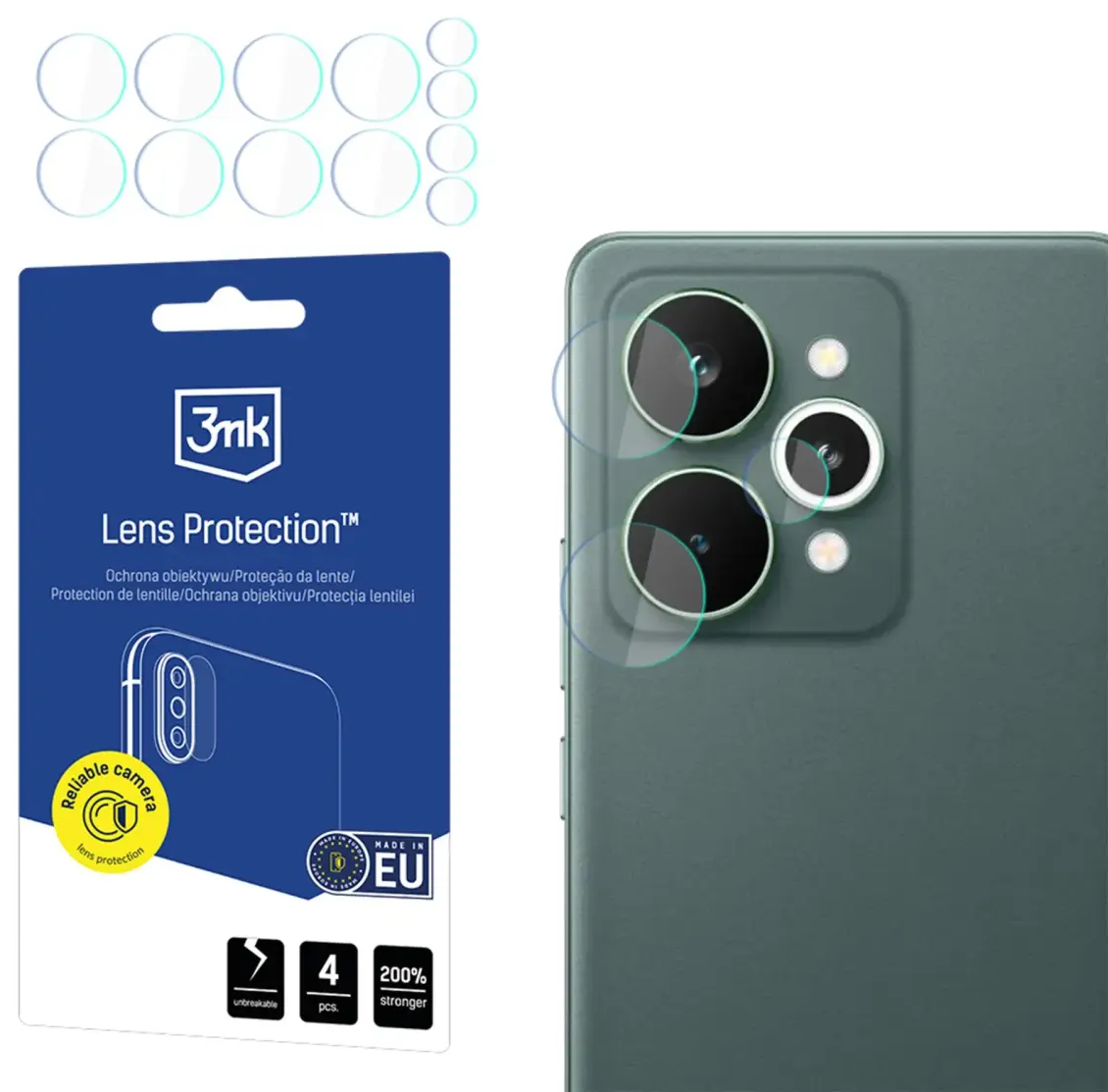 3mk Protection Kameras lēcas aizsargs 3MK
