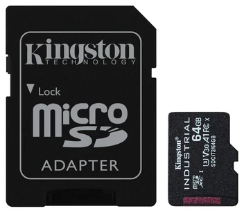 Kingston Industrial MicroSDXC karte 64 GB