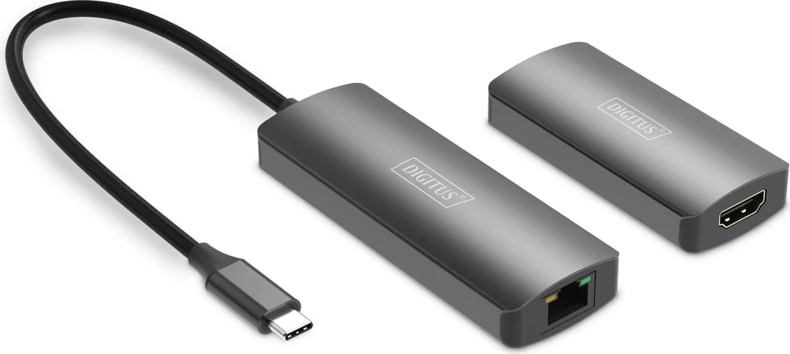 DIGITUS HDMI-USB-C Extender 4K/120Hz CAT6A 30m