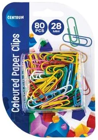 CENTRUM Saspraudes 28mm 80gb. apaļveida, krāsainie
