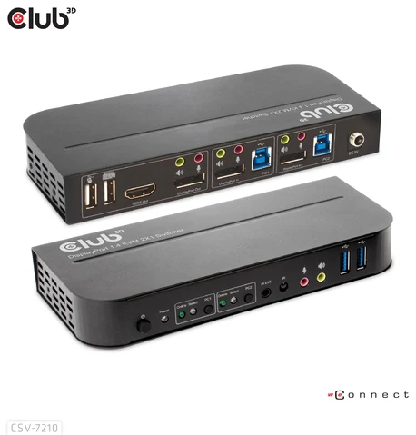 Club 3D Club3D KVM Switch 4K60Hz