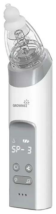 Grownsy nasal aspirator with 3 tips