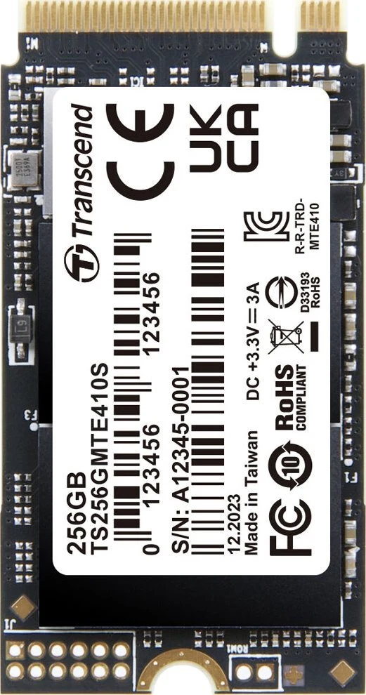 SSD 256GB Transcend M.2 MTE410S