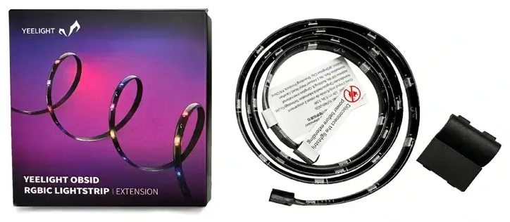 YEELIGHT Lightstrip Extention Obsid RGBIC YLFWD-0026
