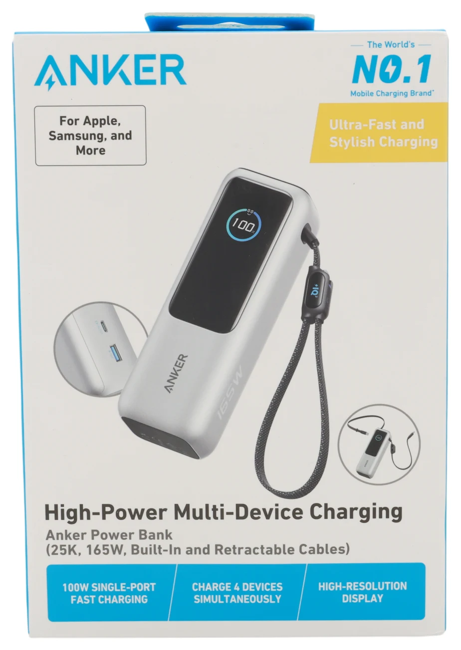 Anker Powerbank ZOLO 25000mAh 165W ar