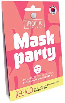 Iroha Nature Mask Party Komplekts 3