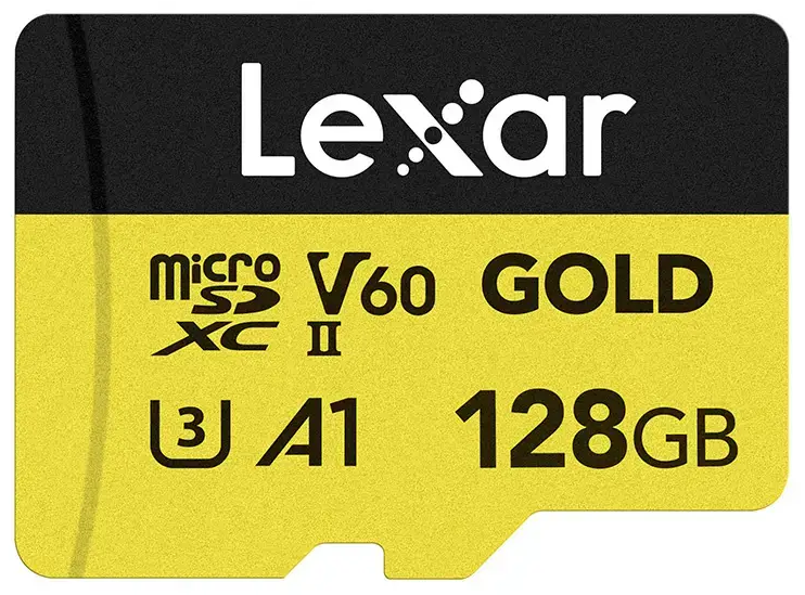 Memory card Lexar GOLD microSDXC 128GB
