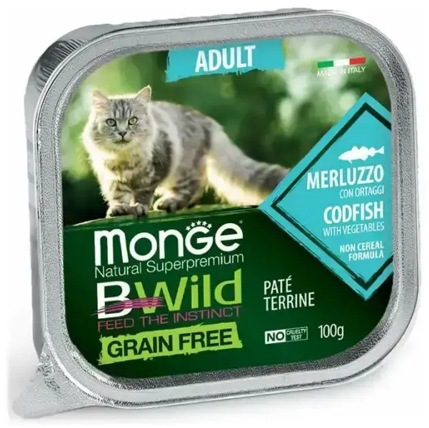 Monge Cat BWild Grain Free Adult