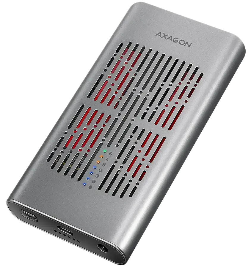 Axagon EEM2-20GD USB-C 20Gbps Dual M