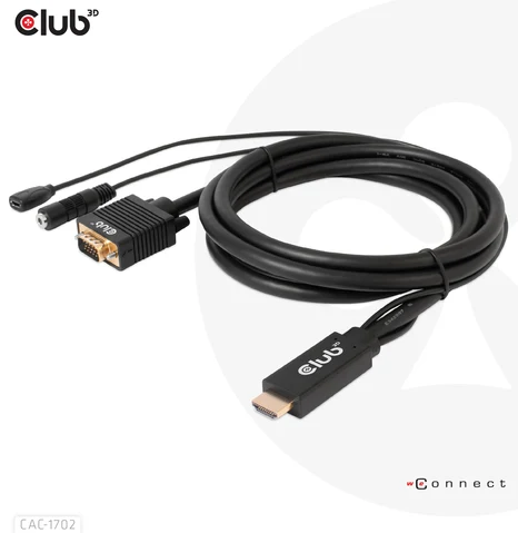 Club 3D Club3D Kabelis HDMI+Micro-USB ligzda