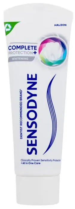 Sensodyne Complete Protection+ Whitening Toothpaste balinoša