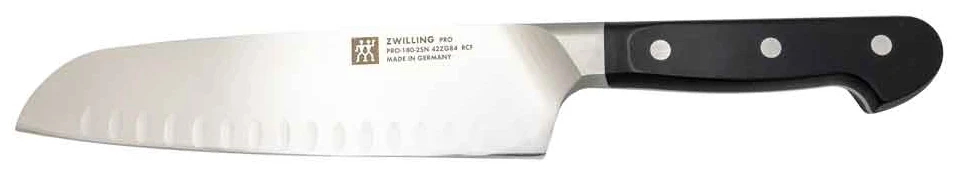 Zwilling 38408-181-0 Santoku nazis ar rievām