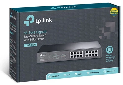 TP-LINK TL-SG1016PE 16x Port Gigabit Desktop