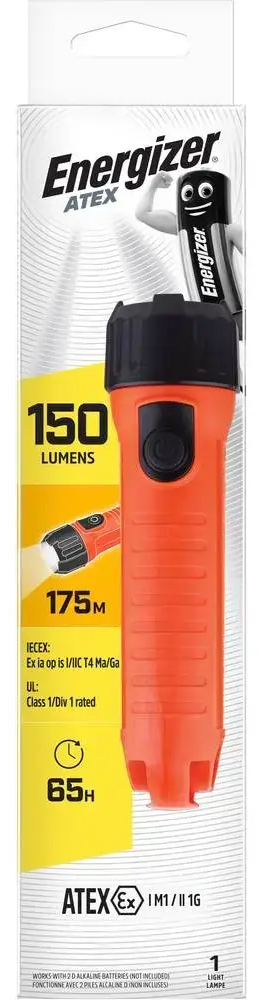 LED flashlight, conform to: ATEX Ex