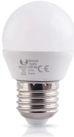 Forever LED bulb E27 G45 ECO4W
