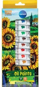 CENTRUM Eļļas krāsas 12kr.x12ml (tūbiņas)