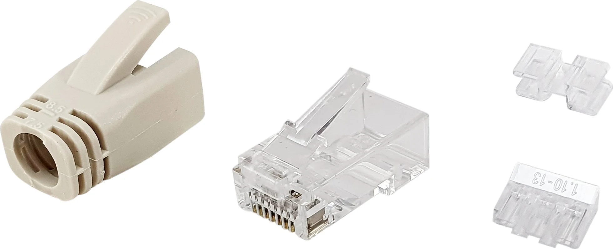 Equip Cat6a neekranēts RJ45 spraudņu komplekts