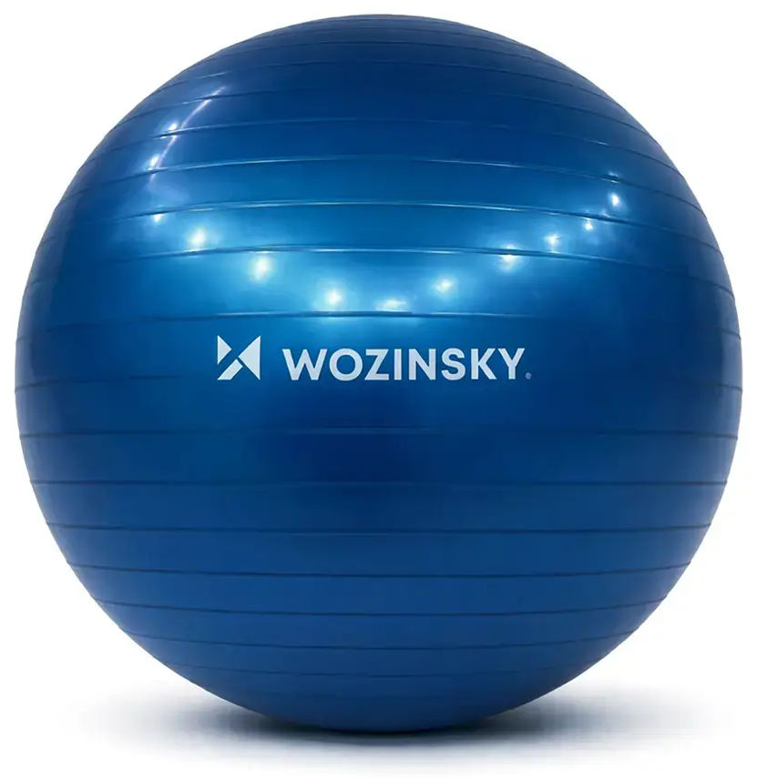 Wozinsky WGB65BL vingrošanas bumba, 65 cm