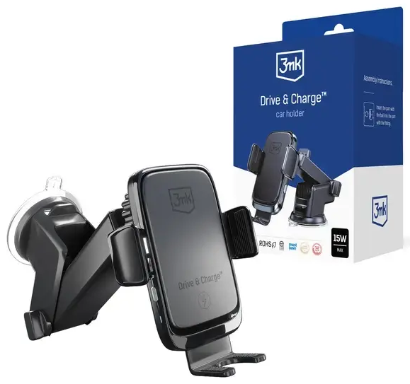 3mk Protection Drive&Charge automātisks auto telefona